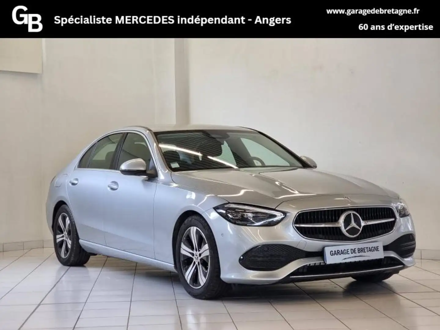 Mercedes-Benz C 220 220 d 200ch Avantgarde Line Plateado - 1
