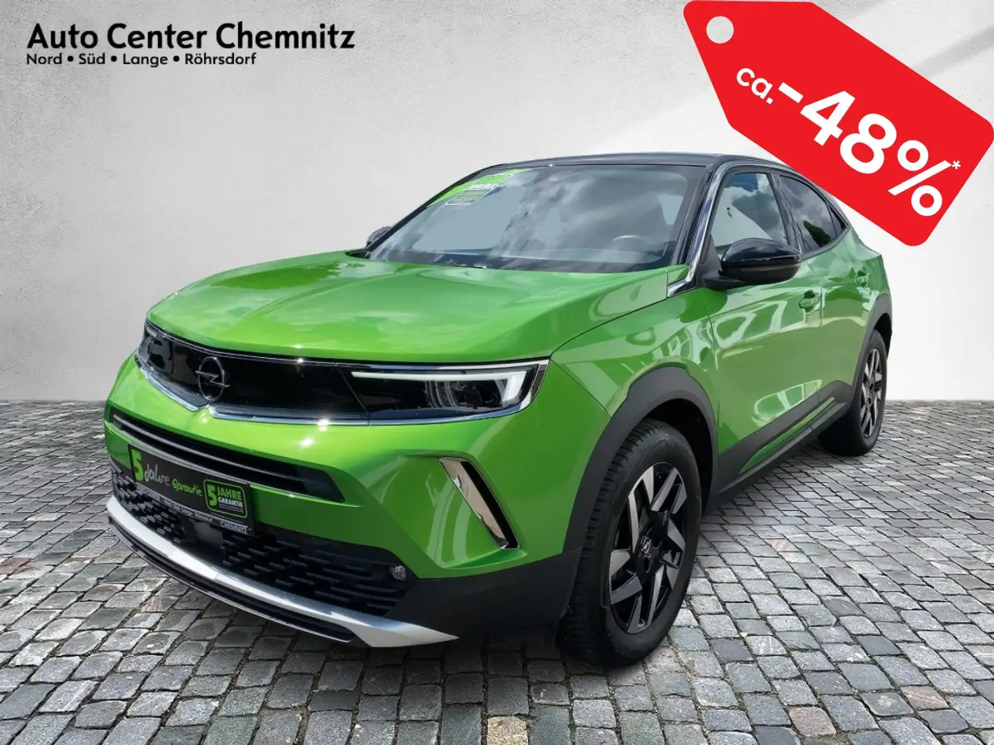 Opel Mokka 1.2 Elegance LED/Navi/SHZ/PDC/180°Kamera Grün - 2