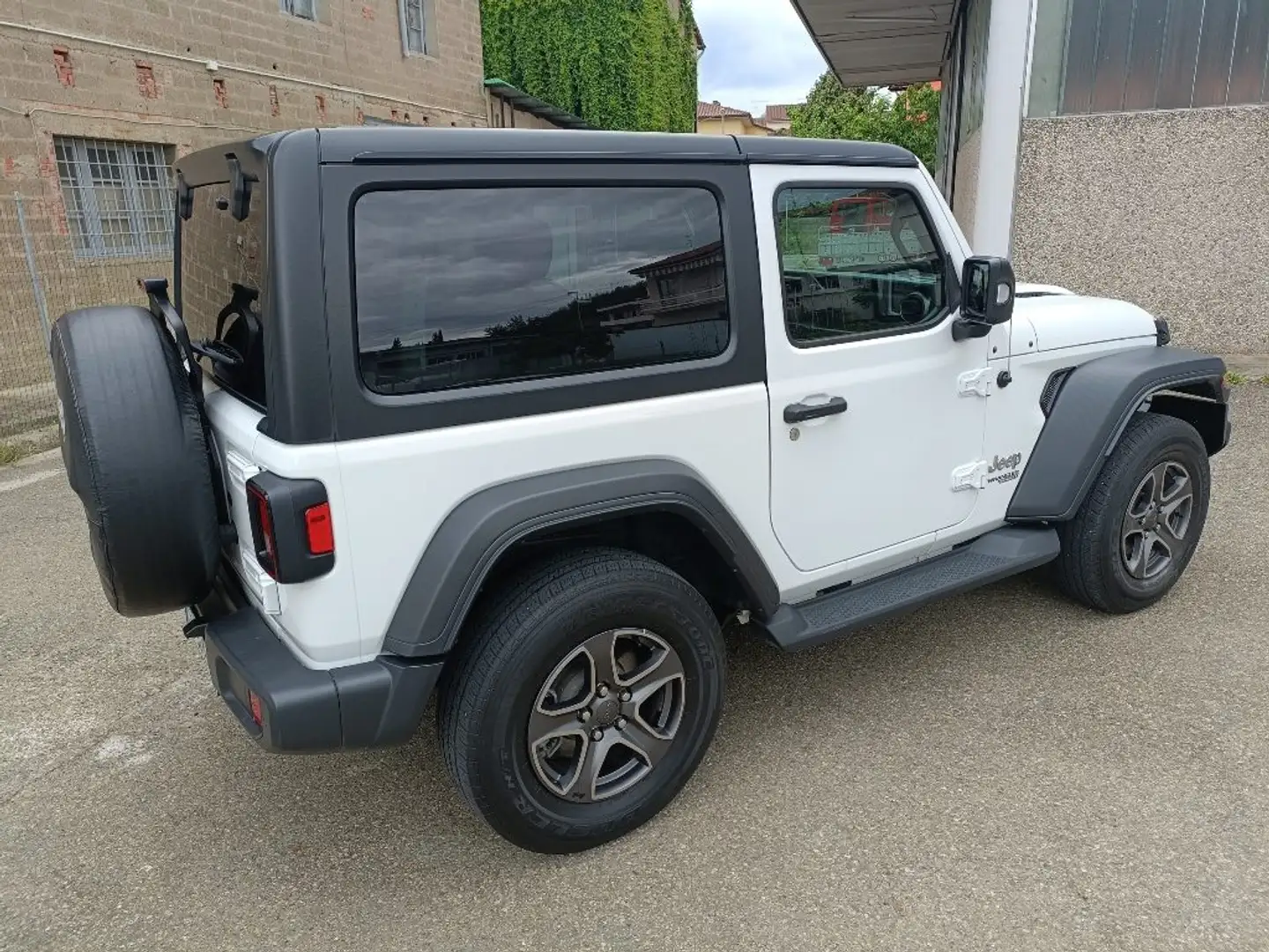 Jeep Wrangler 2.2 Mjt II Gancio Traino Bianco - 2