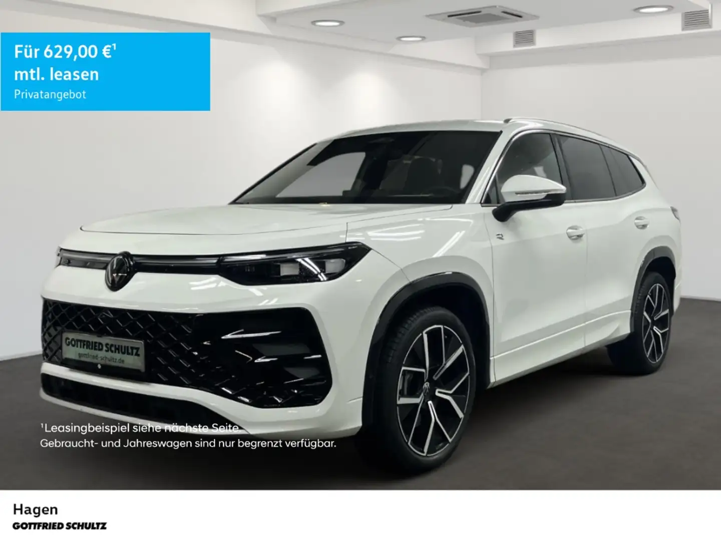 Volkswagen Tayron R-Line 2.0 TDI 4MOTION DSG HD Matrix+Pano+Harman K Weiß - 1