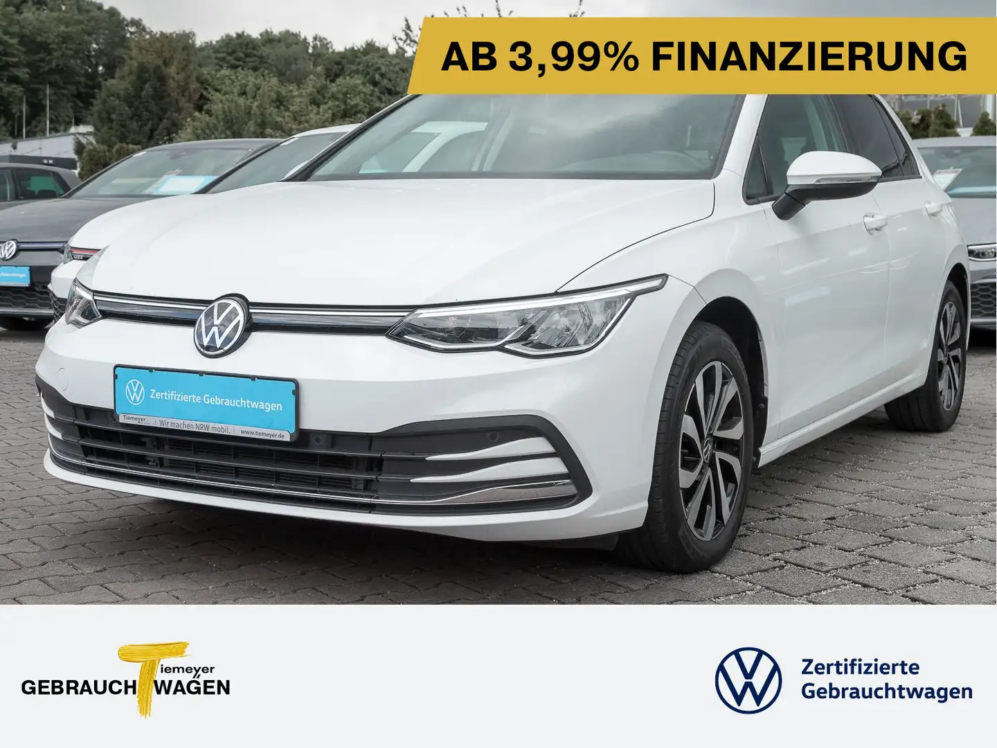 Volkswagen Golf 2.0 TDI DSG ACTIVE KAMERA NAVI ACC APP-CONN Weiß - 1