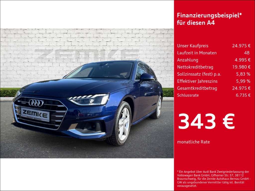 Second hand Audi A4 2.0
