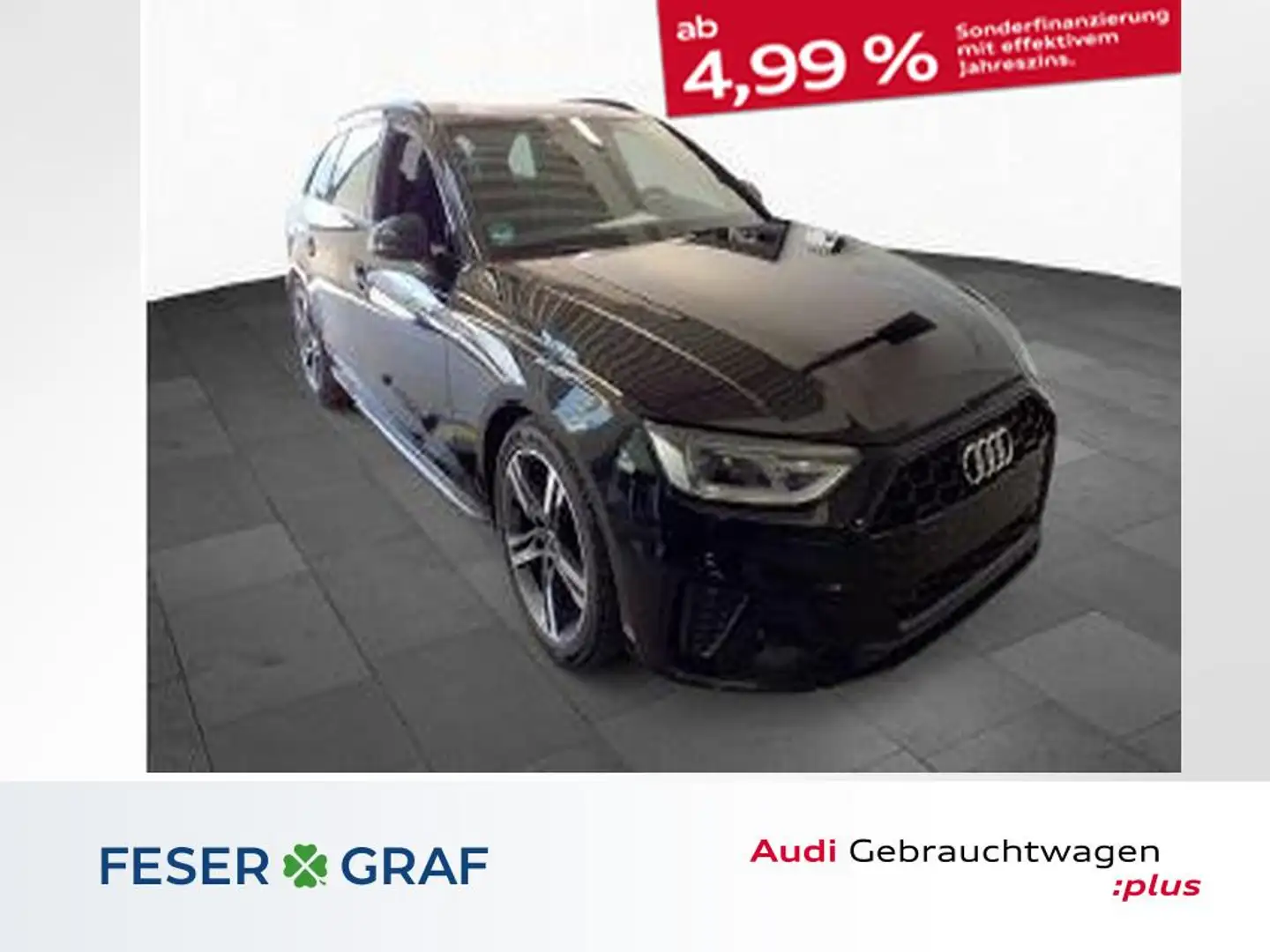 Audi A4 Avant 35 TDI S line S tronic Navi SHZ Schwarz - 1