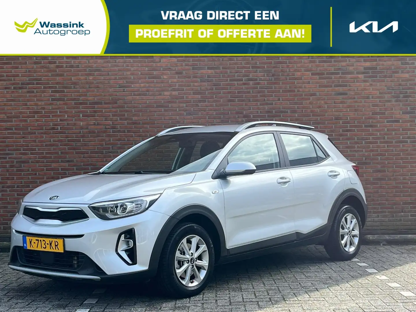 Kia Stonic 1.0 T-GDi 120pk DCT7 DynamicLine | Automaat | Navi Gris - 1