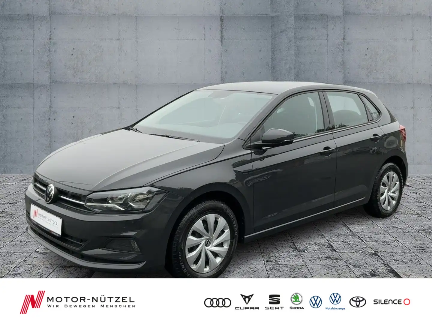 Volkswagen Polo 1.0 COMFORTLINE SHZ+2xPDC+KLIMA+DAB+MFL+BT Gris - 1