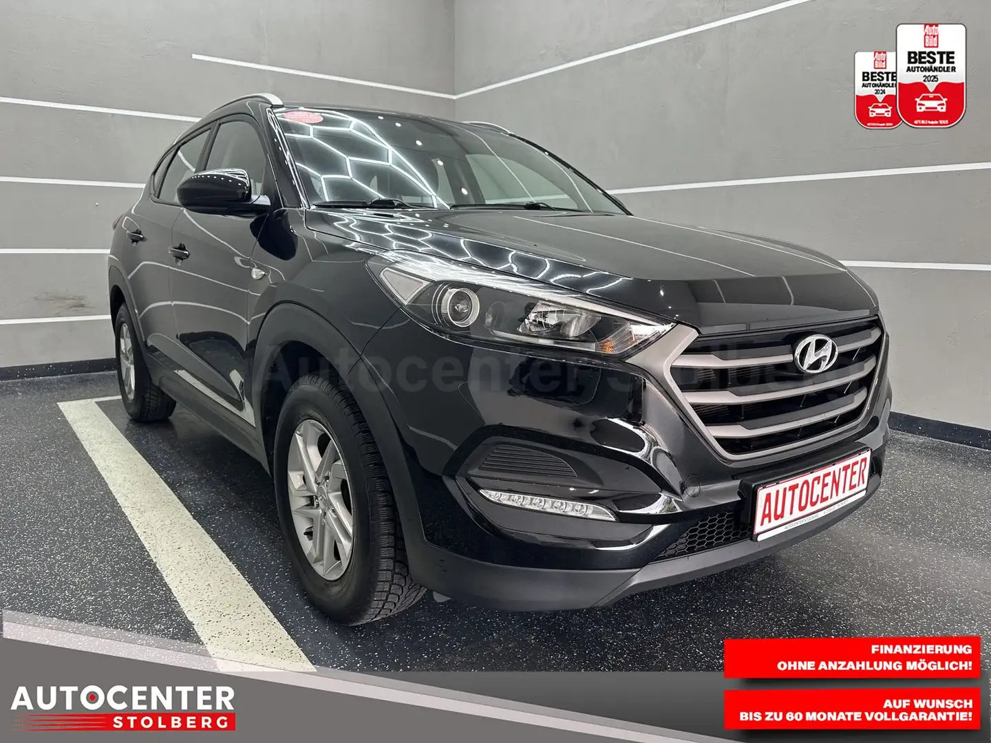 Hyundai TUCSON blue Classic 2WD "NAVI-MULTI-SITZH-KLIMA" Black - 2