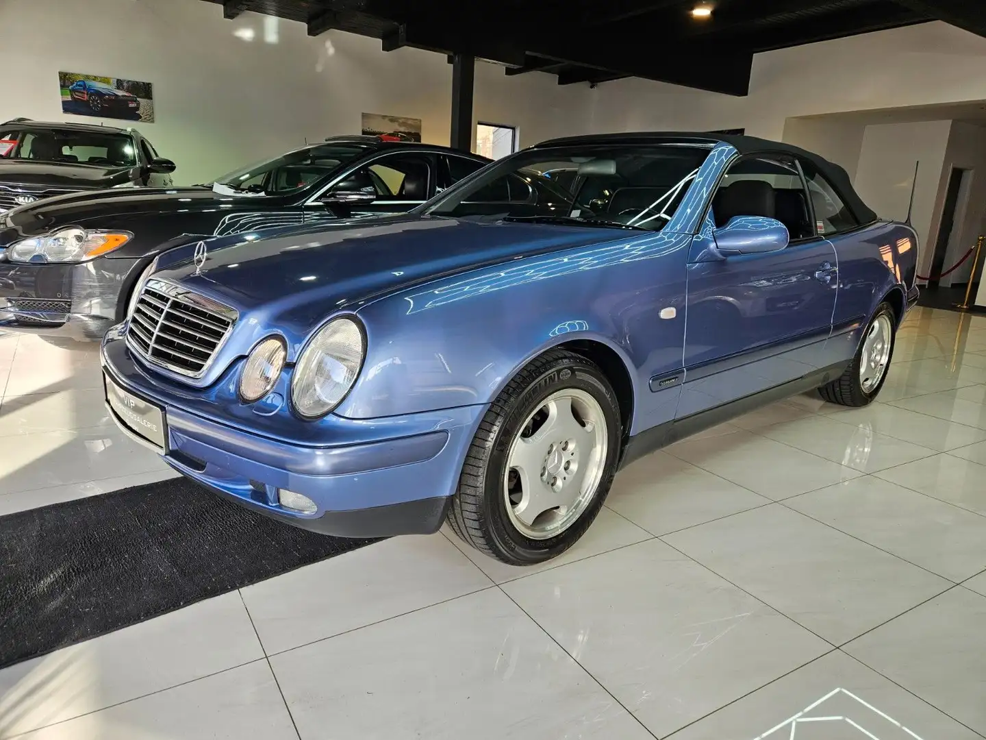 Mercedes-Benz CLK 230 KOMPRESSOR ELEGANCE*S-Heizung*2-Hand*Sch Blauw - 1