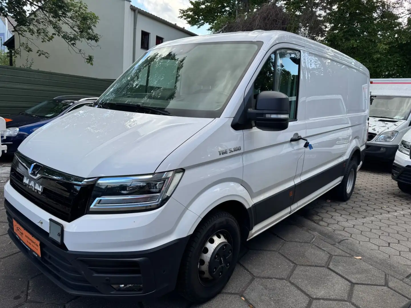 MAN TGE 5.180 L1H1   Automatik Blanc - 2