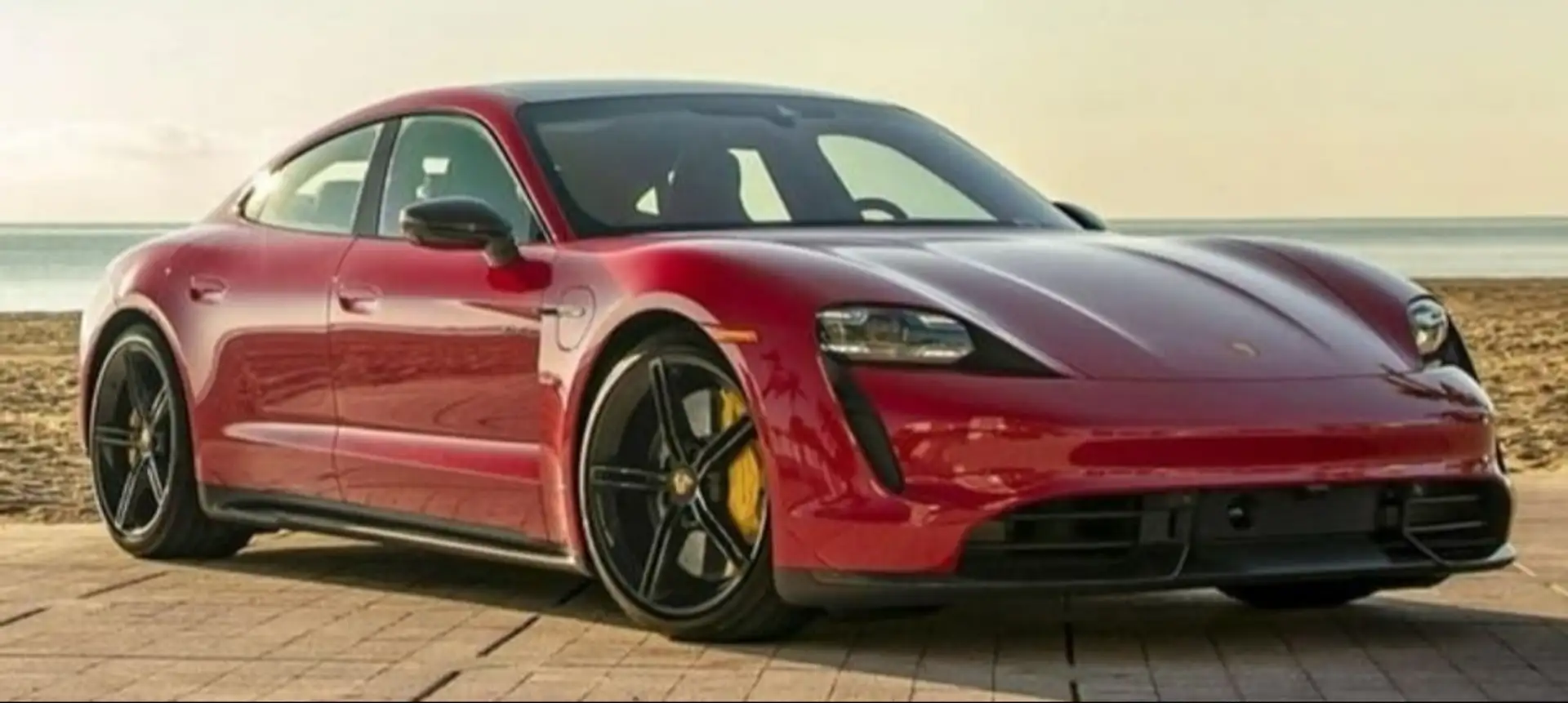 Porsche Taycan 4S Rojo - 1