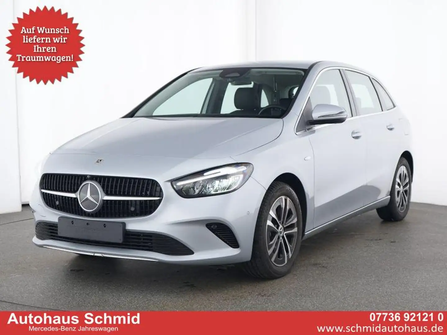 Mercedes-Benz B 250 e, Prog. Adv., AC/DC Laden, Fahrassistenz-Paket... Silber - 1