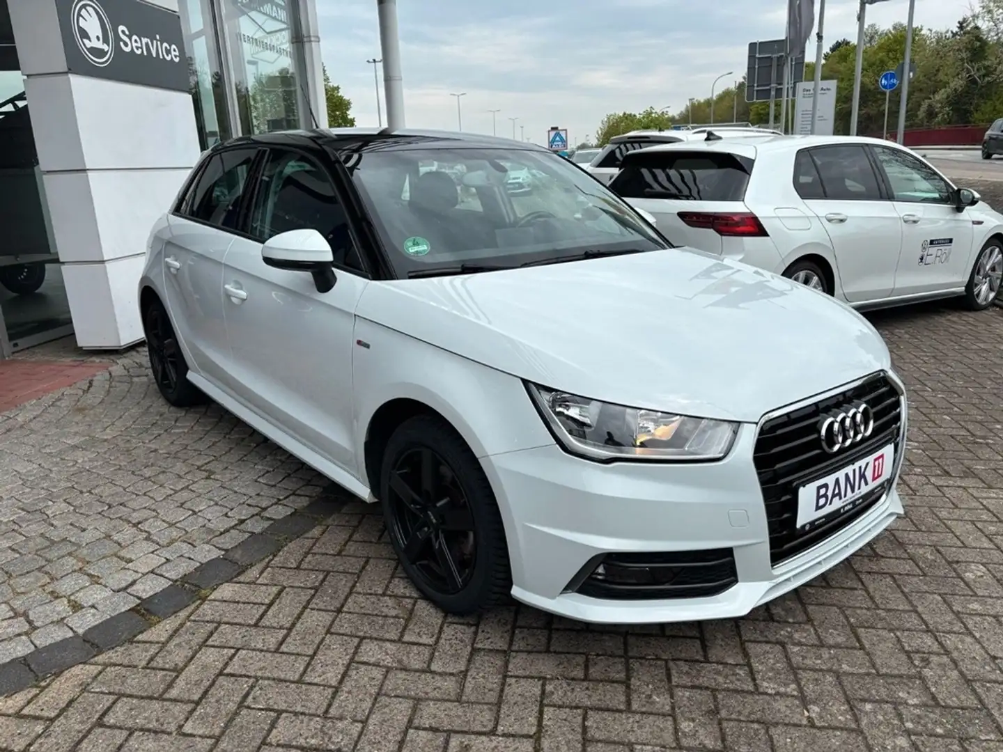 Audi A1 1.4 TFSI 125CH S LINE Blanco - 2