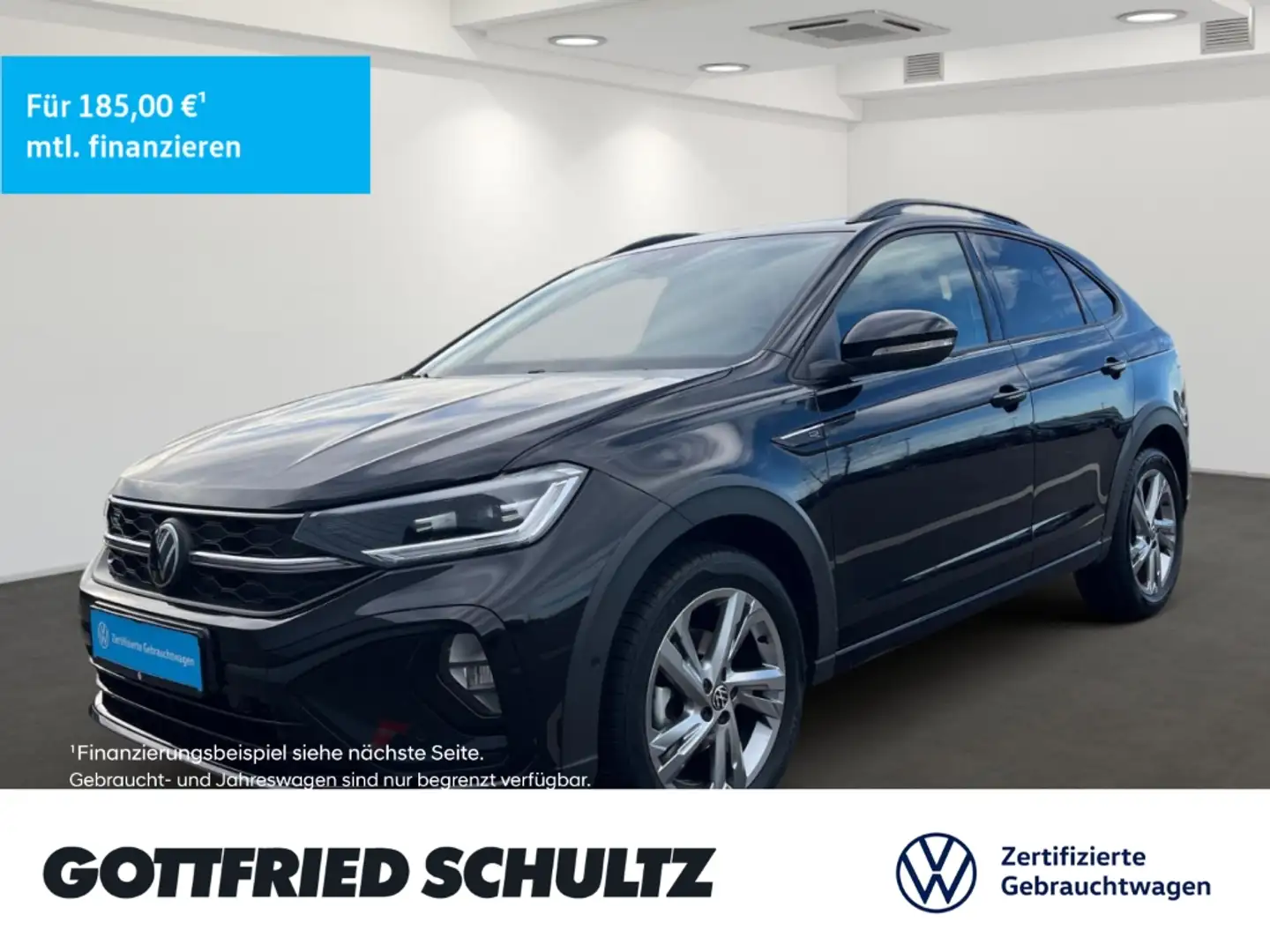 Volkswagen Taigo 1.0 TSI DSG R-Line Navi Sitzheizung ACC Leichtmeta Schwarz - 1