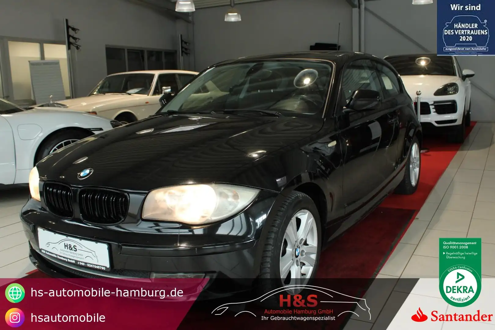 BMW 116 i AHK*Sportfahrwerk M* Schiebedach Noir - 1