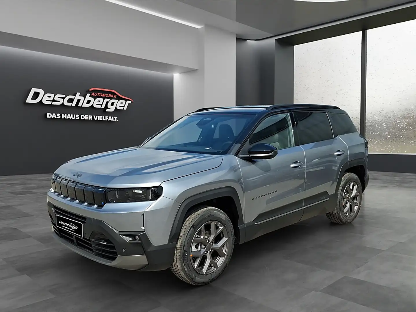Jeep Compass 1.2 e-Hybrid First Edition e-DCT6 Grau - 1