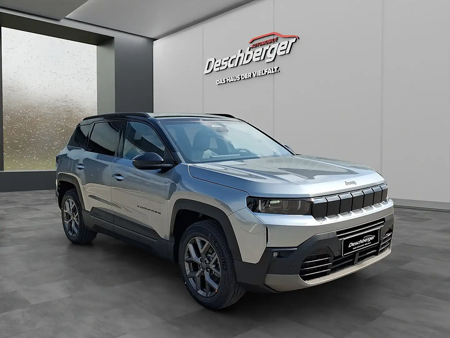 Jeep Compass 1.2 e-Hybrid First Edition e-DCT6 Grau - 2