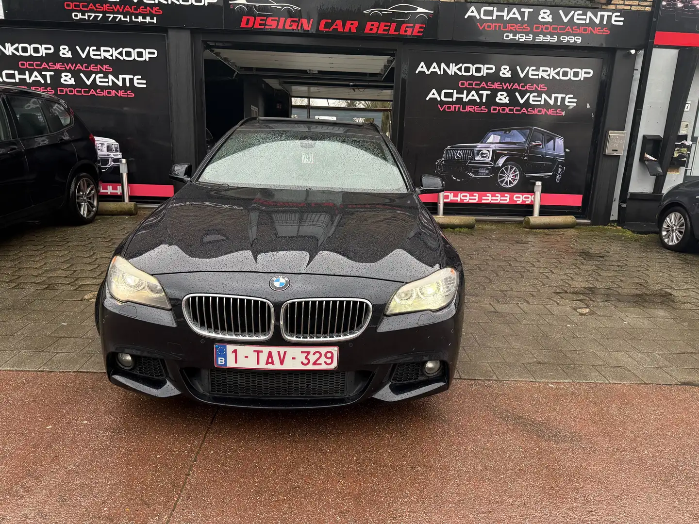 BMW 520 Pack M Panorama Head UP Navigat Xenon*Netto 11529 Bleu - 1