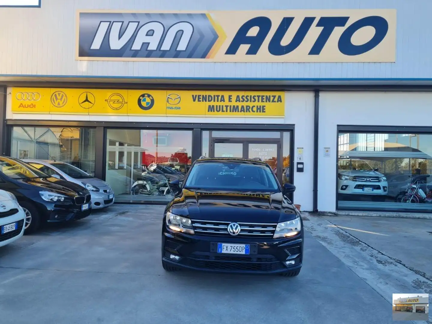 Volkswagen Tiguan 2.0 TDI-75.000 KM-ANNO 2019 Zwart - 1