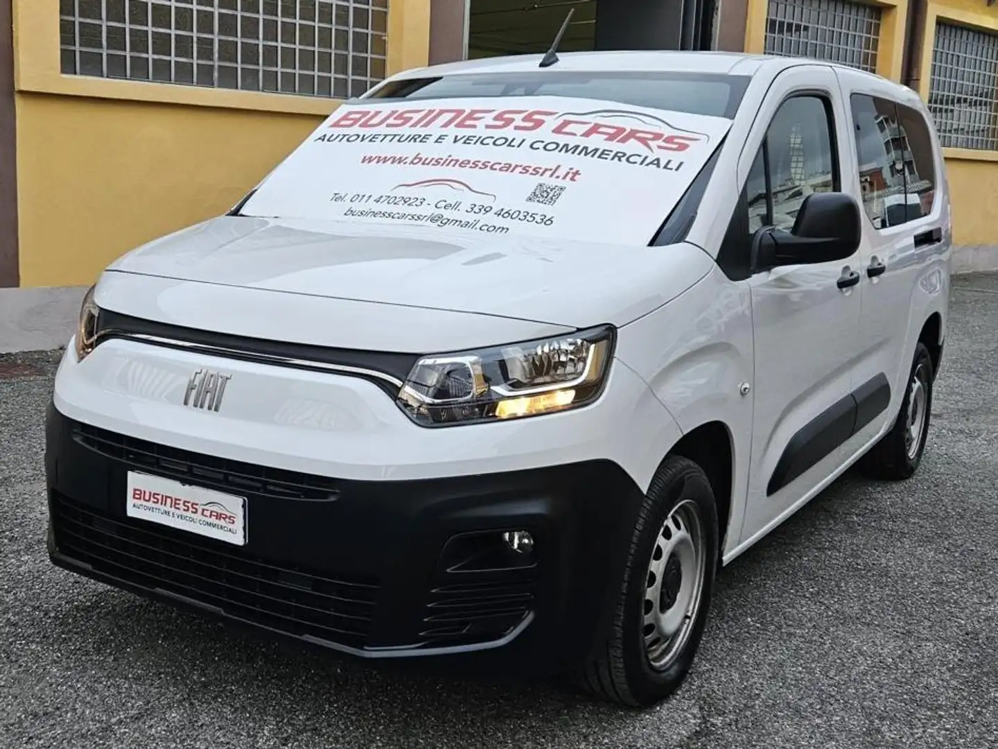 Fiat Doblo 1.5 B.HDI CREW OMOLOGATO AUTOCARRO 5 POSTI+IVA Blanc - 1