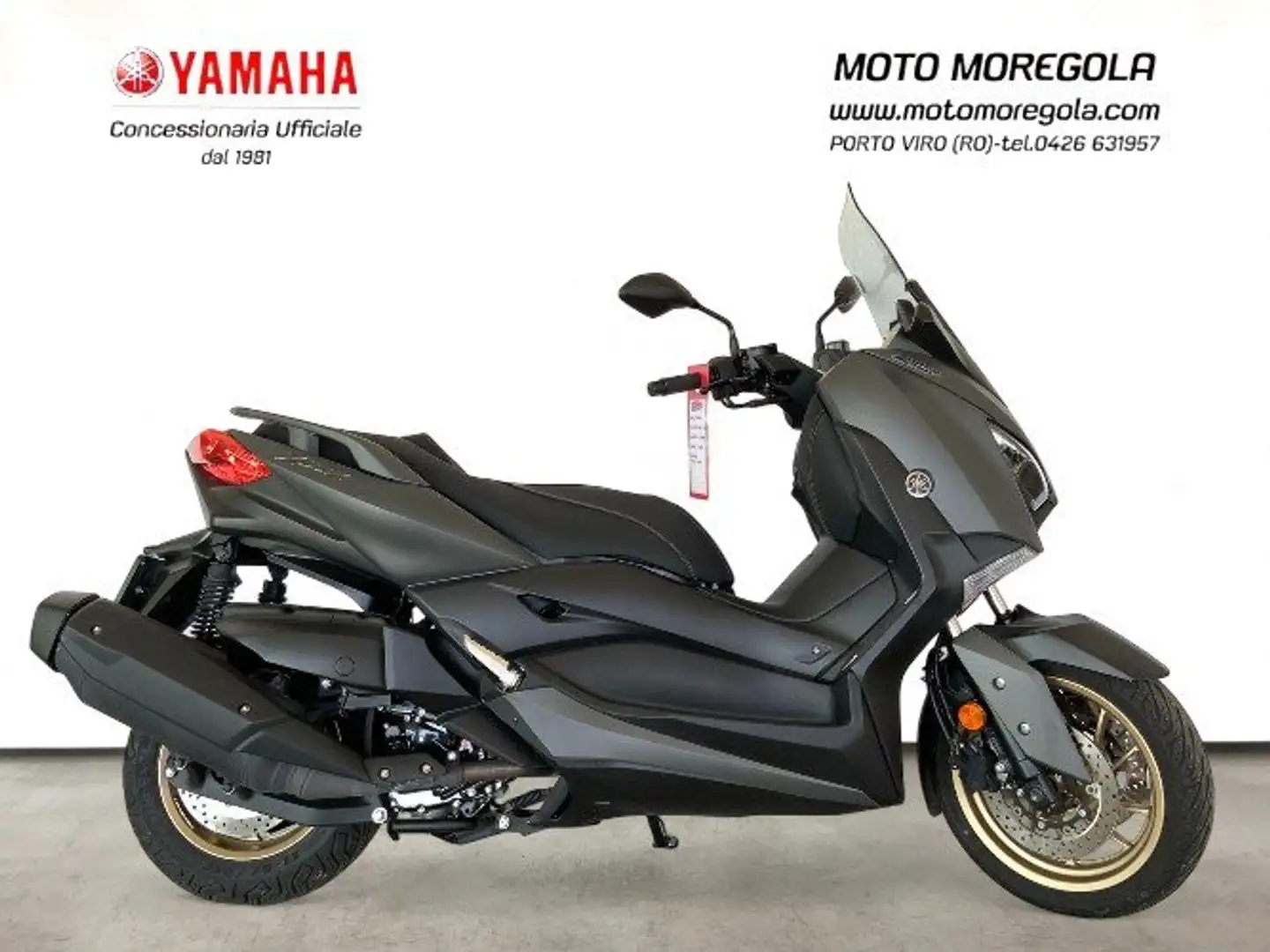 Yamaha X-Max 400 TECH MAX Groen - 1