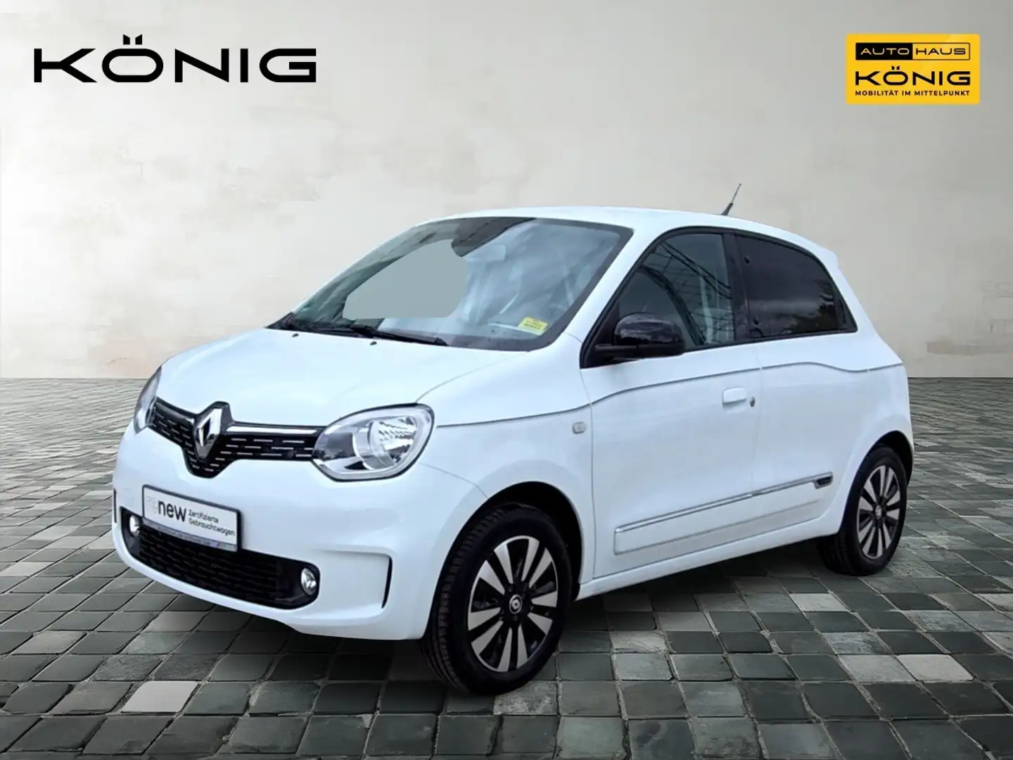 Renault Twingo E-TECH Techno PDC|CARPLAY|KAMERA Weiß - 1