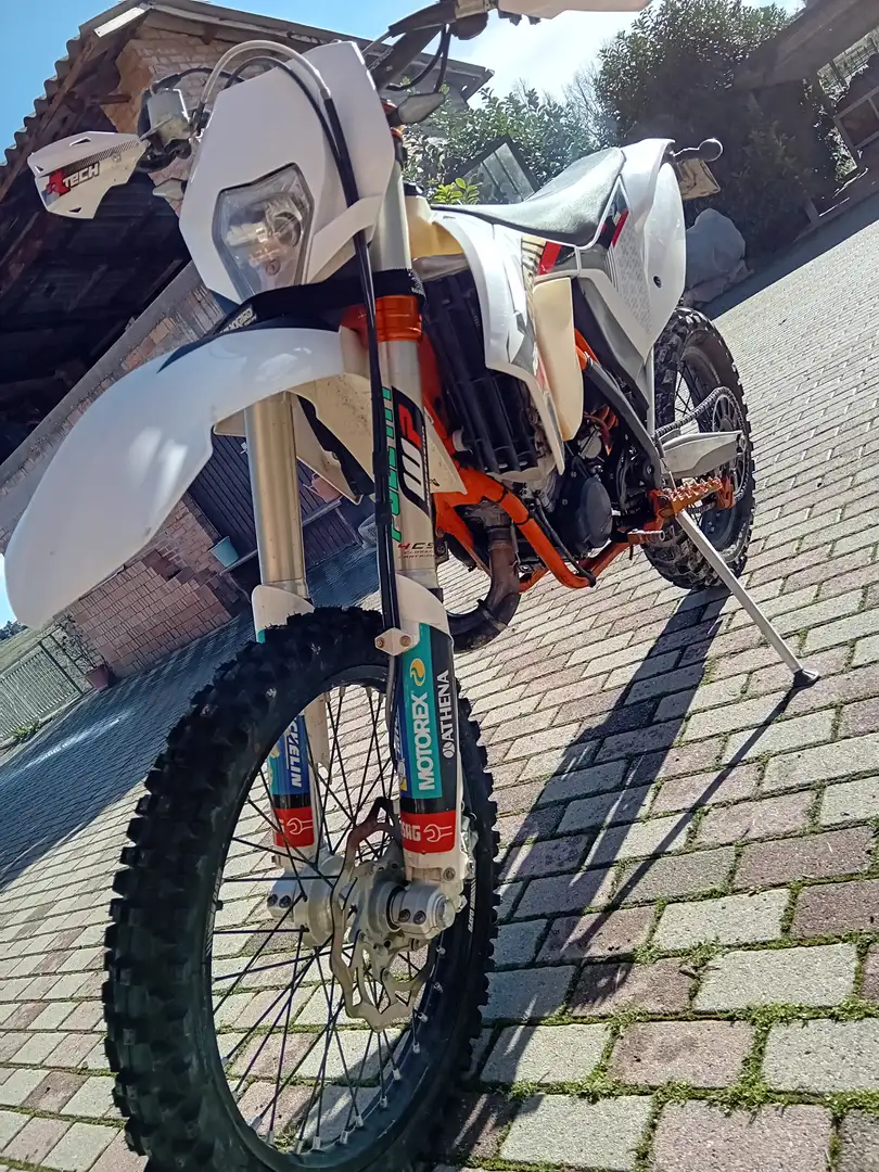 KTM 125 EXC Six days Blanc - 2
