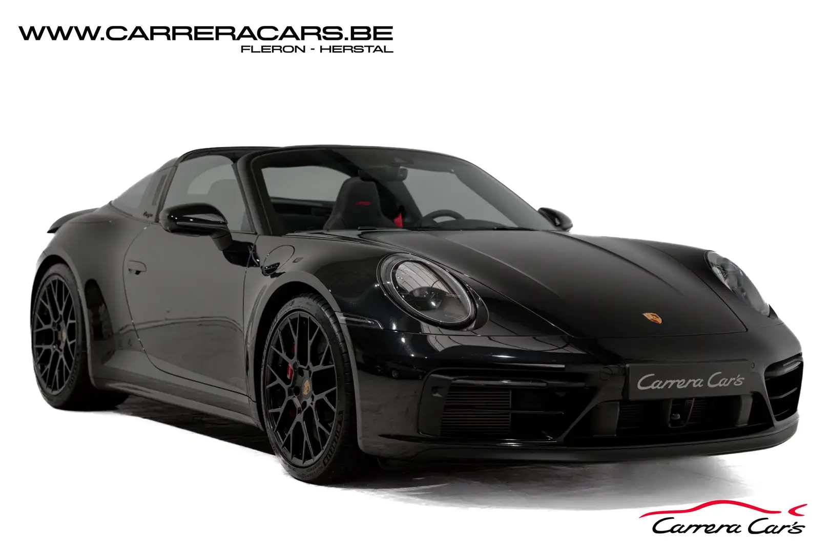Porsche 911 Targa 4 GTS 3.0 Bi-Turbo PDK*|FULL*CARBON MAT*PPF* Noir - 1