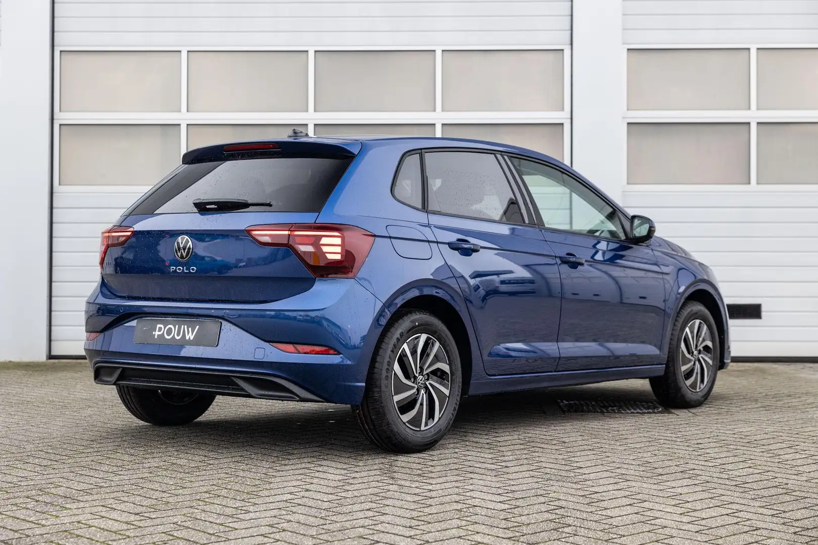 Volkswagen Polo 1.0 TSI 95pk Life Edition | LMV 15" | Cruise Contr Blauw - 2