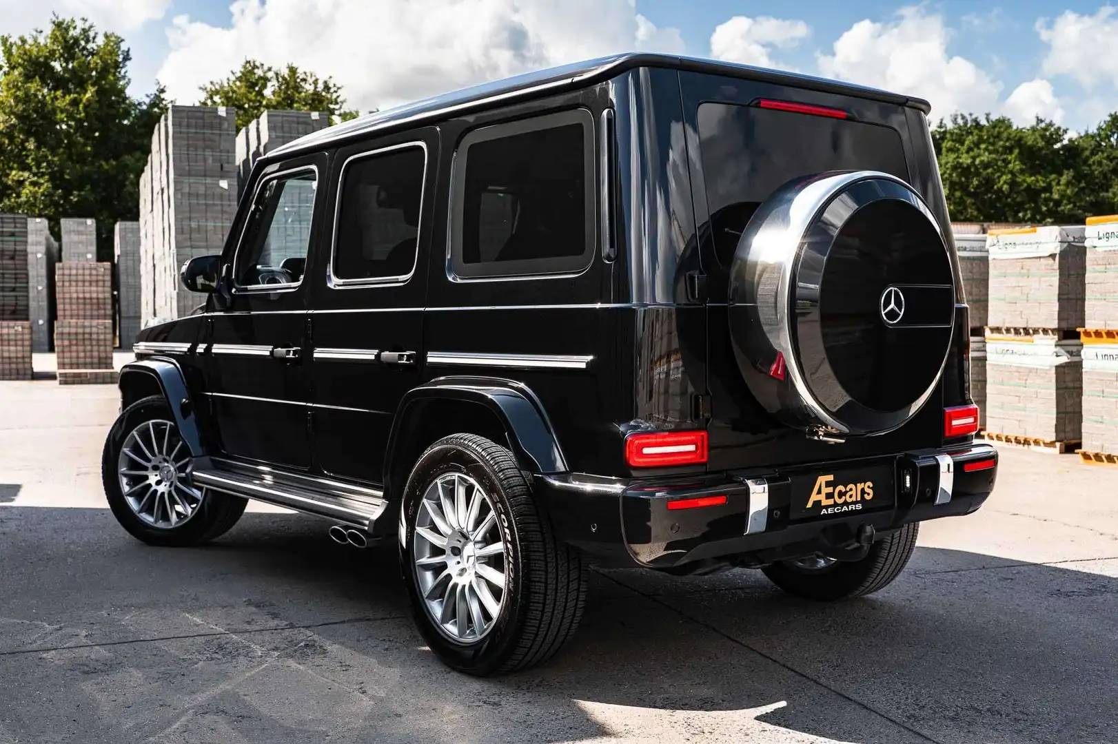Mercedes-Benz G 350 D / AMG LINE / G63 EXHAUST / 1 OWNER / BELGIAN CAR Noir - 2