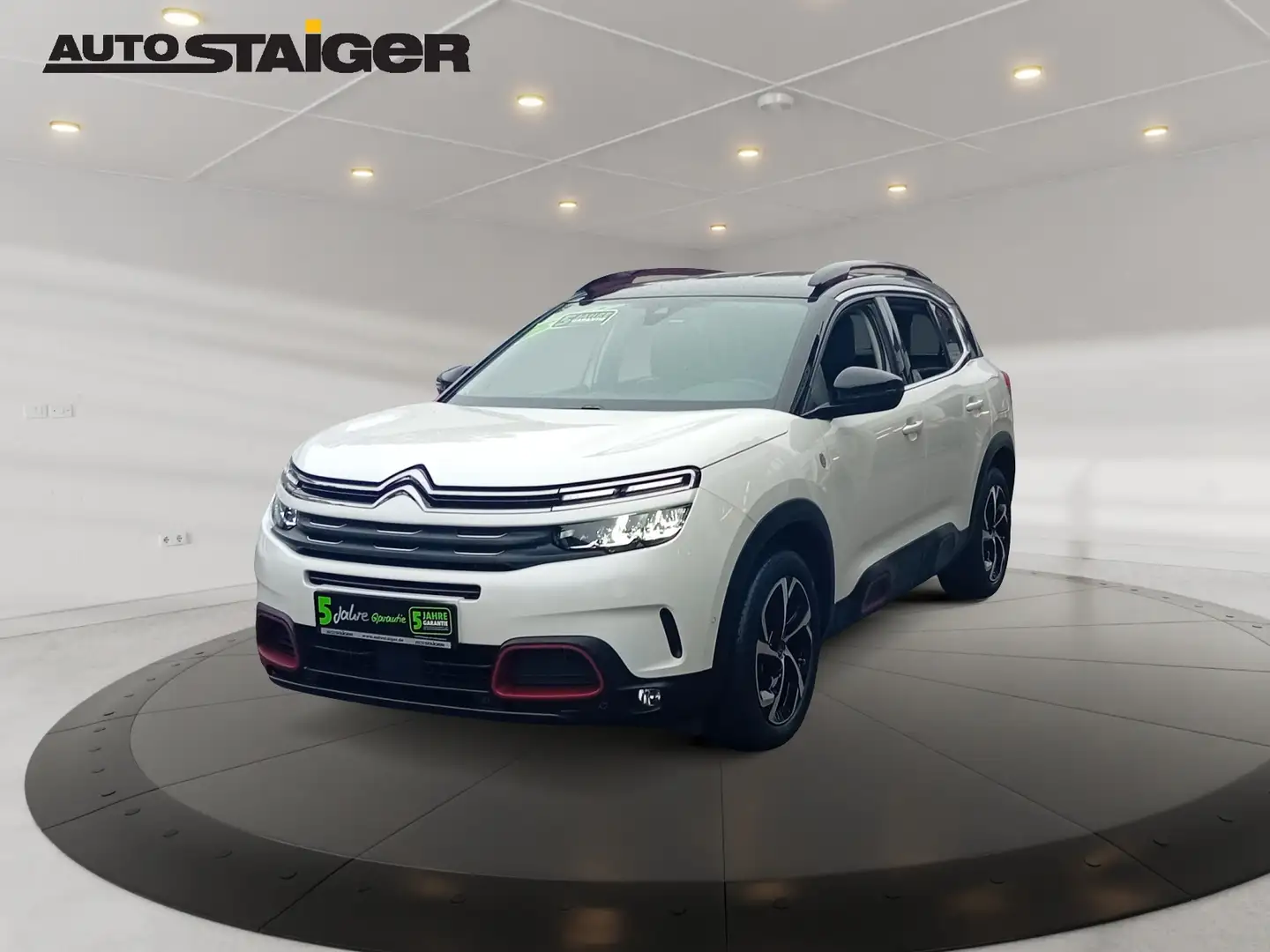Citroen C5 Aircross 225 C-Series AHK+LED+SHZ+2xKlima+360 Blanco - 2