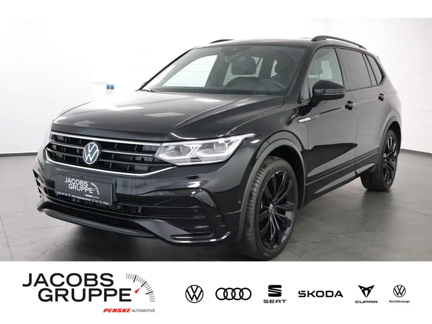 Volkswagen Tiguan Allspace 2.0 TDI 4M R-Line "Black Style" Schwarz - 1