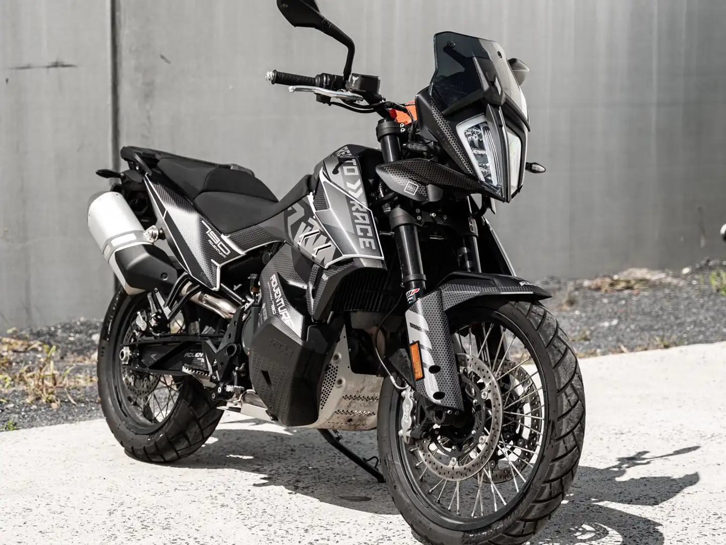 KTM 790 Adventure ** 9000 km ** Gris - 2