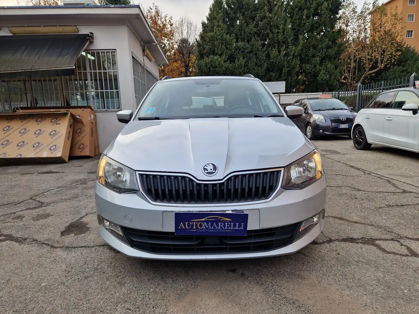 Skoda Fabia Wagon 1.4 tdi Ambition 90cv Grigio - 2