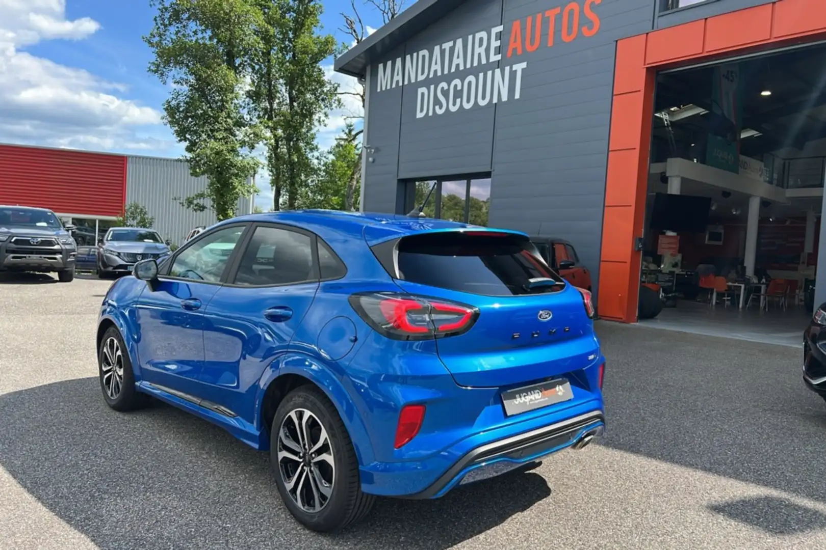 Ford Puma 1.0 ECOBOOST 125 7CV ST-LINE B Blau - 2