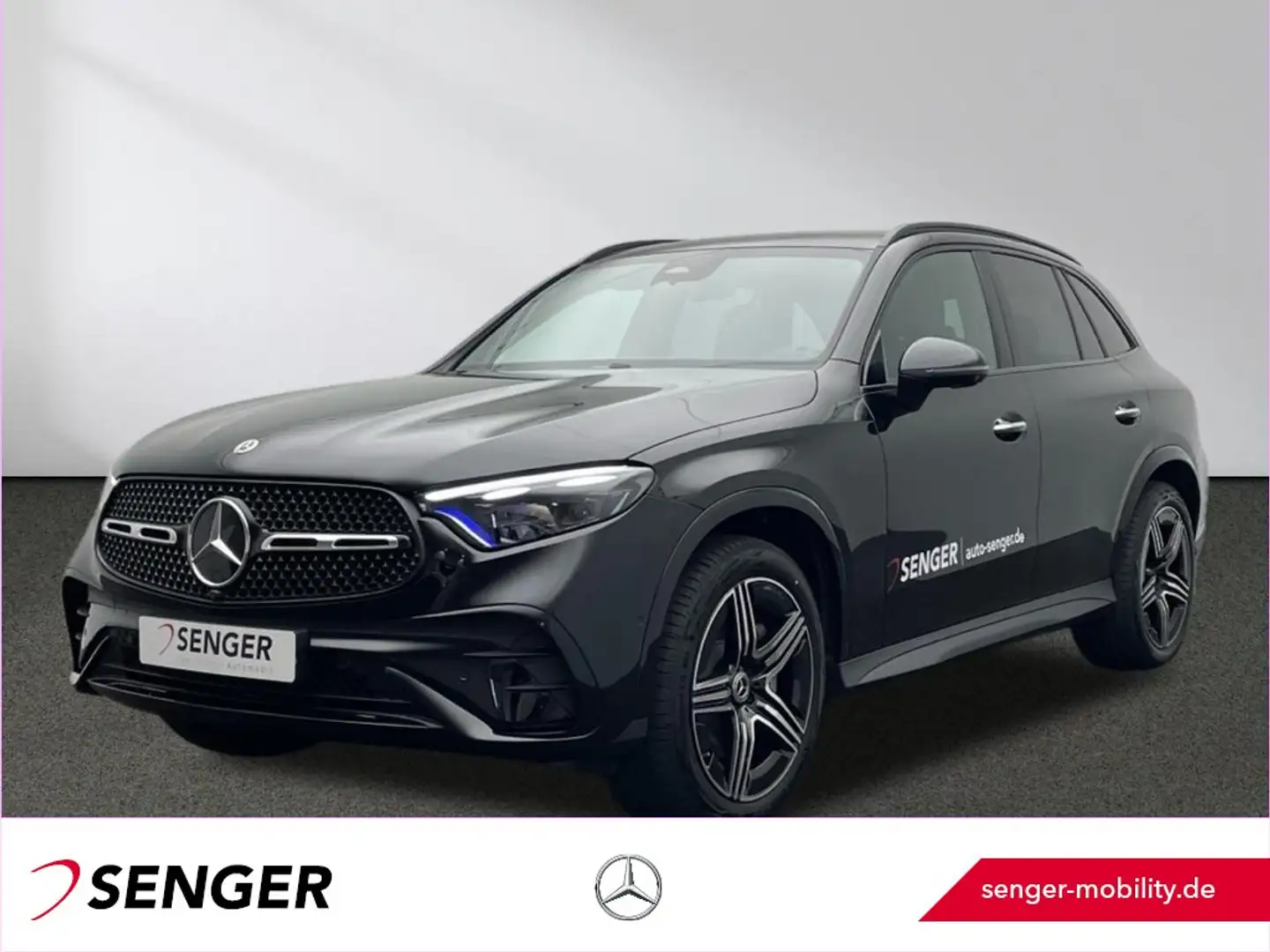 Mercedes-Benz GLC 220 d 4M AMG Digital-Light Pano AHK 360°-K. Zwart - 1