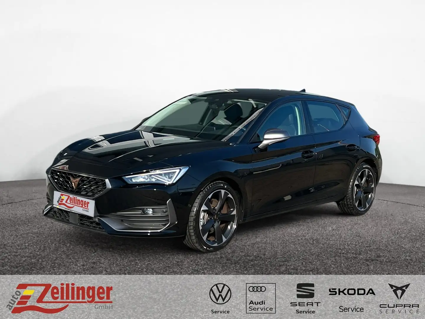 CUPRA Leon TSI DSG|KEYLESS|NAVI|ACC|LED|5-J-GARANTIE Schwarz - 1