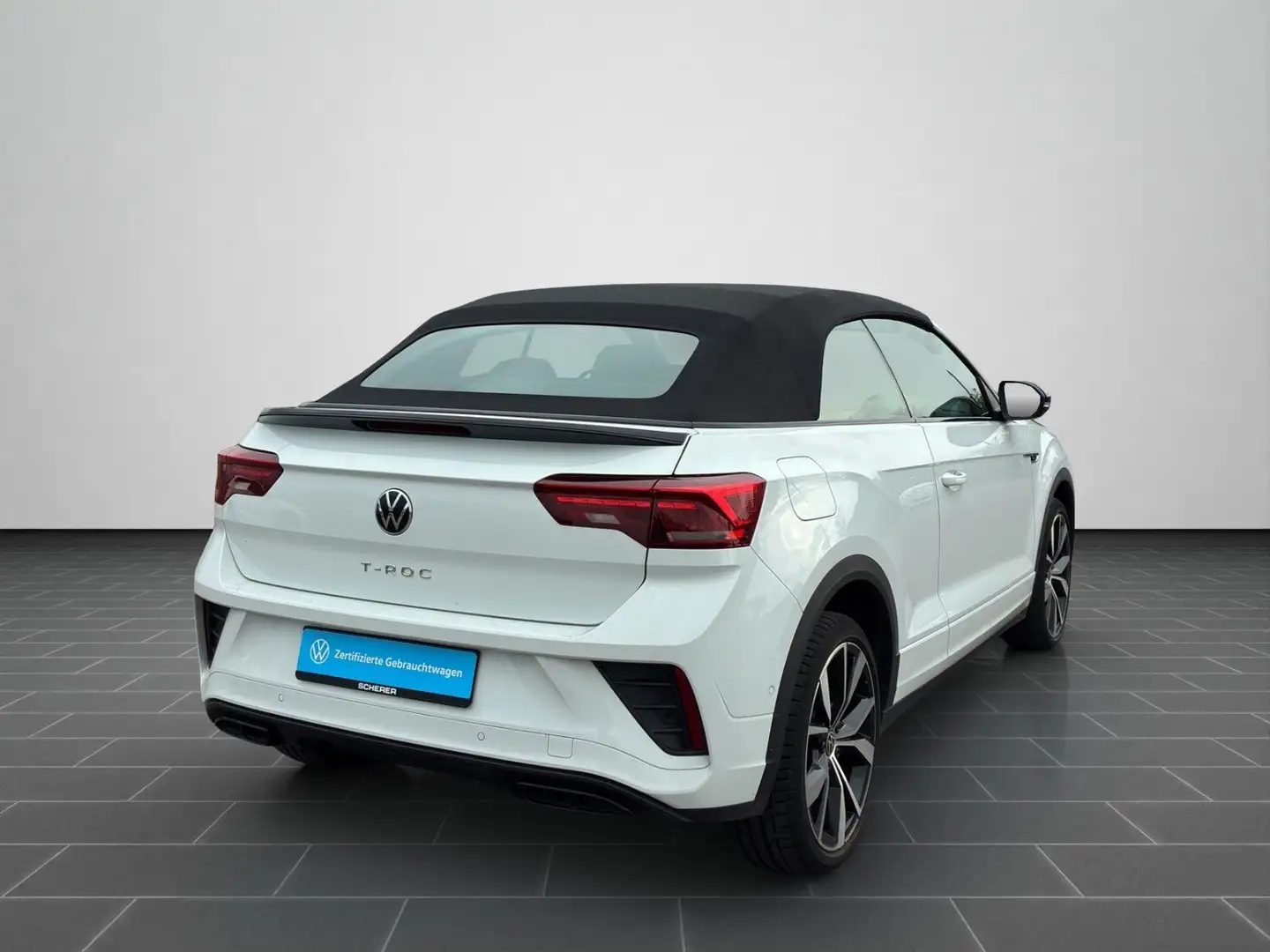 Volkswagen T-Roc R-Line 1.5 TSI BLACK STYLE LED P Weiß - 2