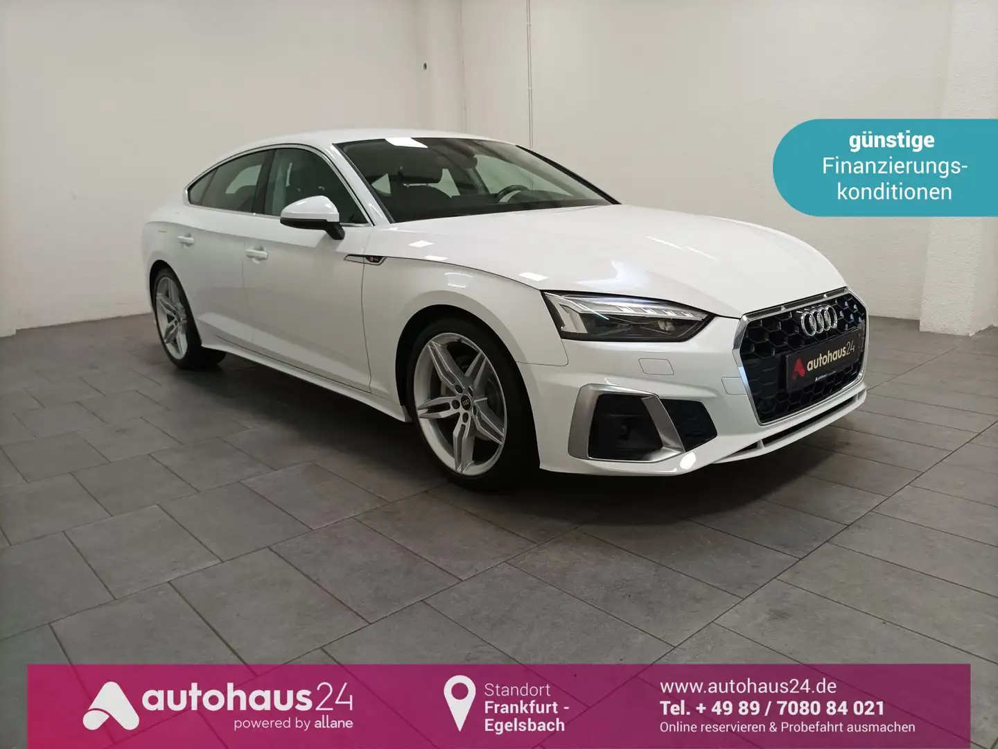 Audi A5 40 Sportback S Line|Navi|HUD|Matrix|Sitzhzg. Blanc - 1