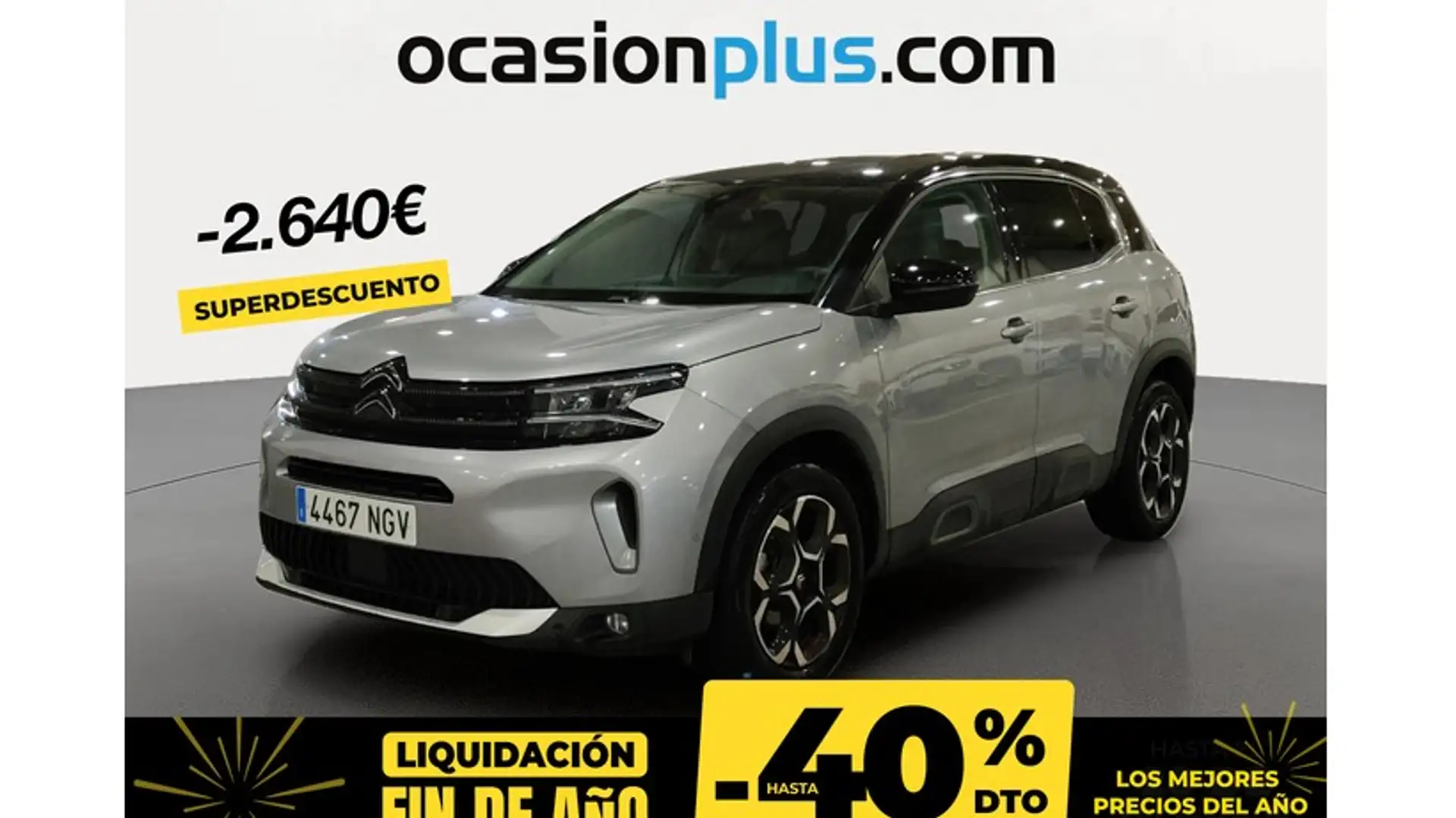 Citroen C5 Aircross BlueHDi S&S Plus EAT8 130 Gris - 1
