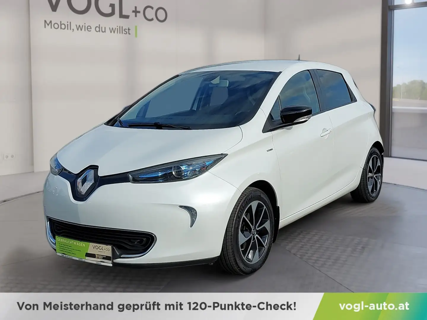 Renault ZOE Luna 41kWh Bose Batterie inkludiert Weiß - 1