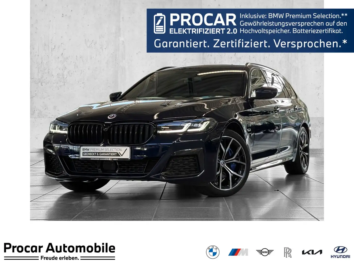 BMW 530 e xDrive MSport Pro DA Prof PA Laser Pano HuD Blau - 1
