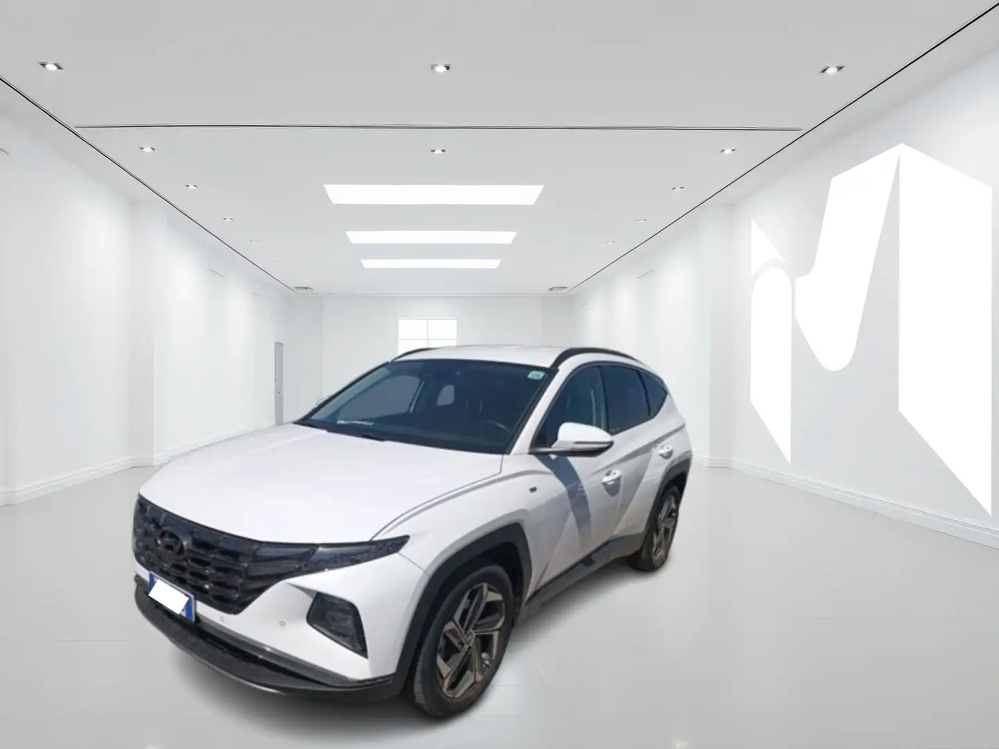 Hyundai TUCSON 1.6 t-gdi 48V Exellence 2wd imt - GE881ND Bianco - 1