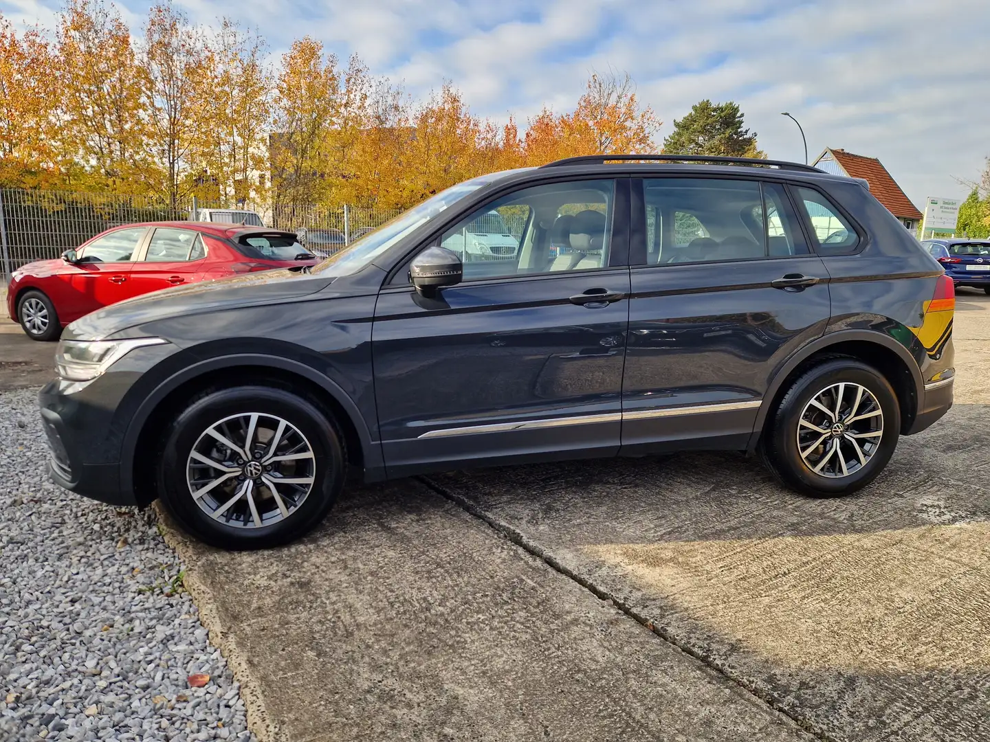 Volkswagen Tiguan Life AHK, LED, ACC Grau - 2