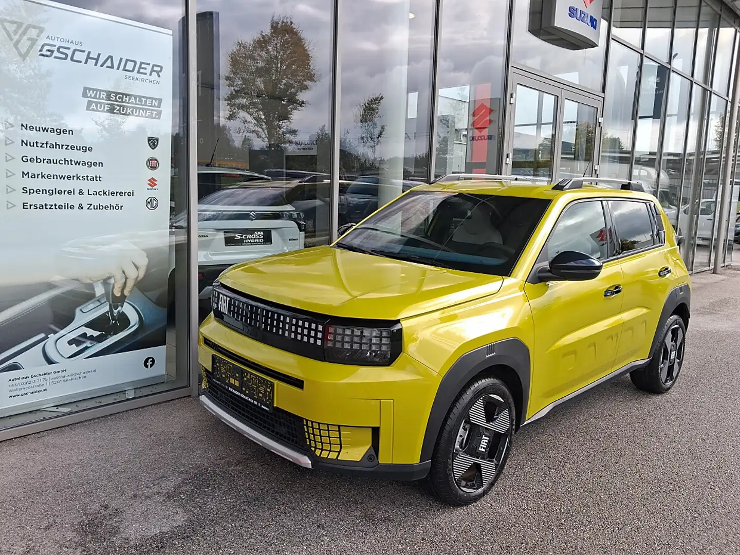 Fiat Grande Panda Elektro 44kWh La Prima Gelb - 1