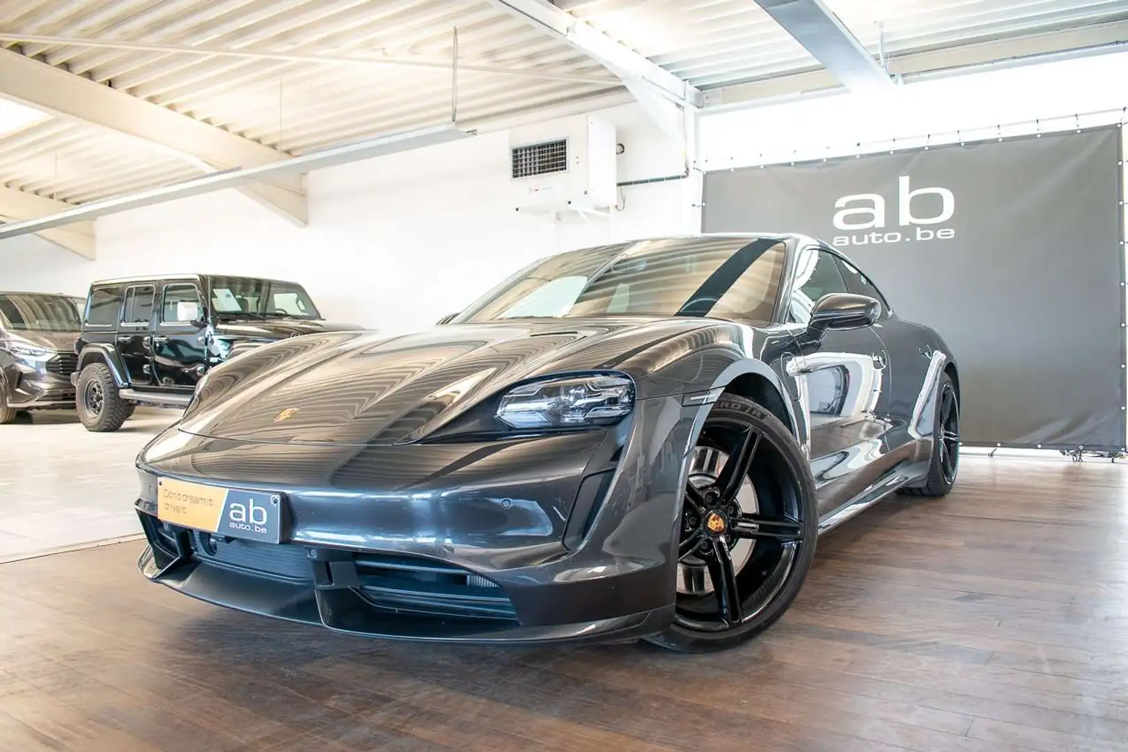 Porsche Taycan TURBO, LUCHTVER, BOSE, APPLE/ANDR, LED, ZETELVERW Gris - 1