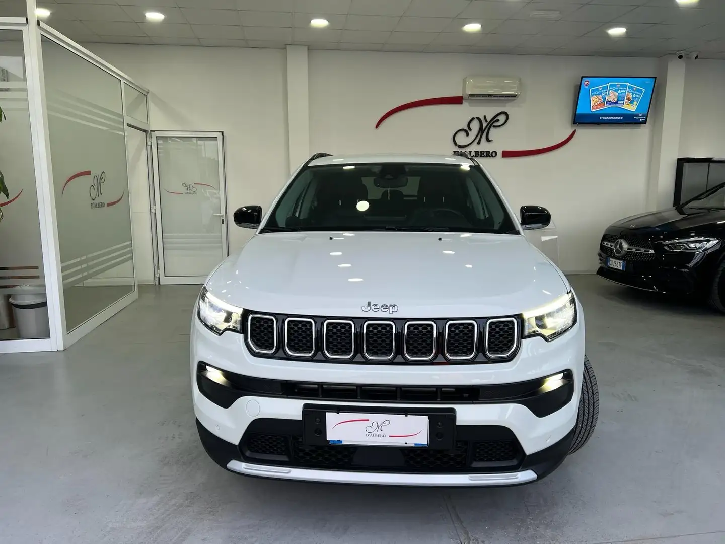 Jeep Compass 1.3 turbo t4 phev Limited 4xe at6 Blanco - 1