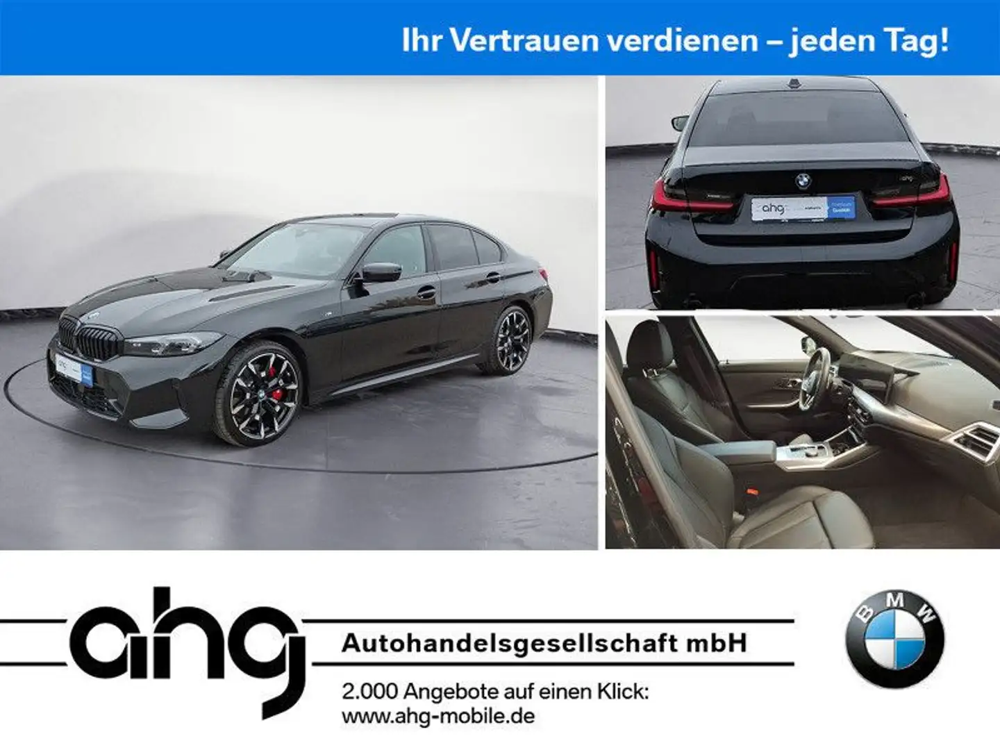 BMW 320 d xDrive Automatik M Sportpaket Innovationsp. Schwarz - 1
