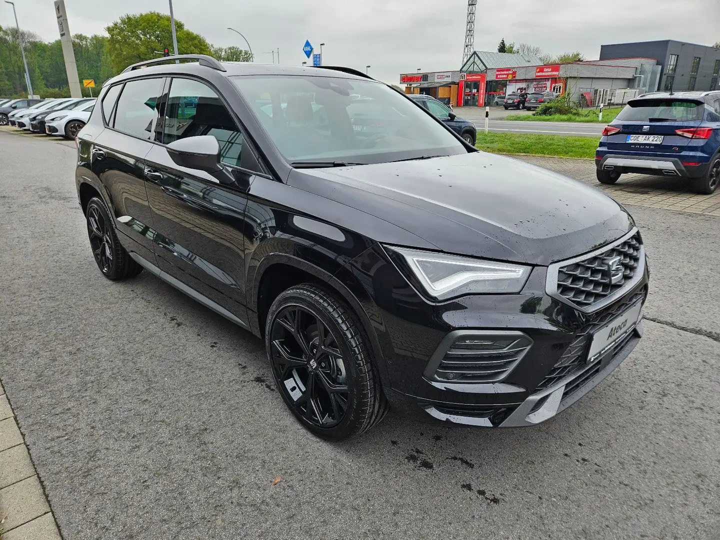 SEAT Ateca FR Black Edition 1,5 TSI DSG*AHK*el Heckkl Negru - 2