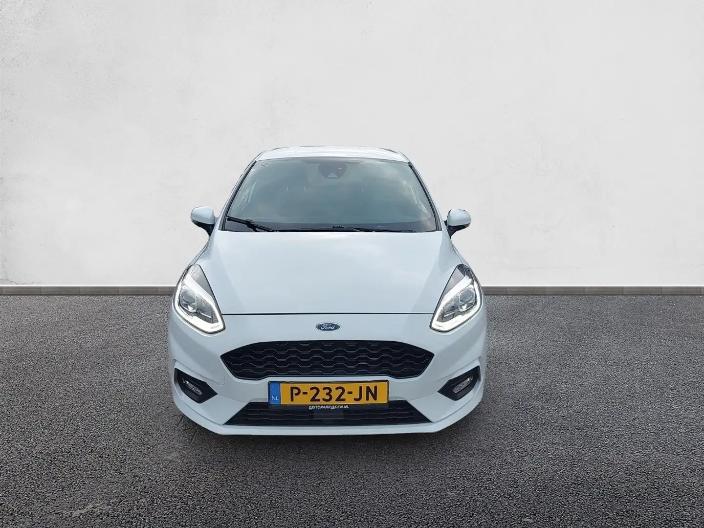 Ford Fiesta 1.0 EcoBoost ST-Line, airco,cruise,navigatie,stoel Wit - 2