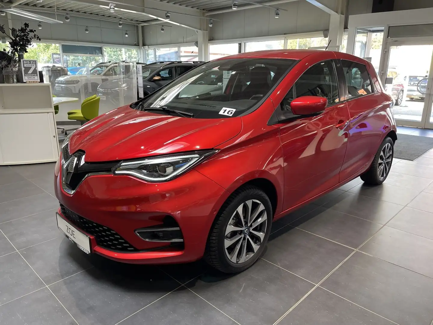 Renault ZOE INTENS Batteriemiete R135 Z.E. 50 Rood - 1