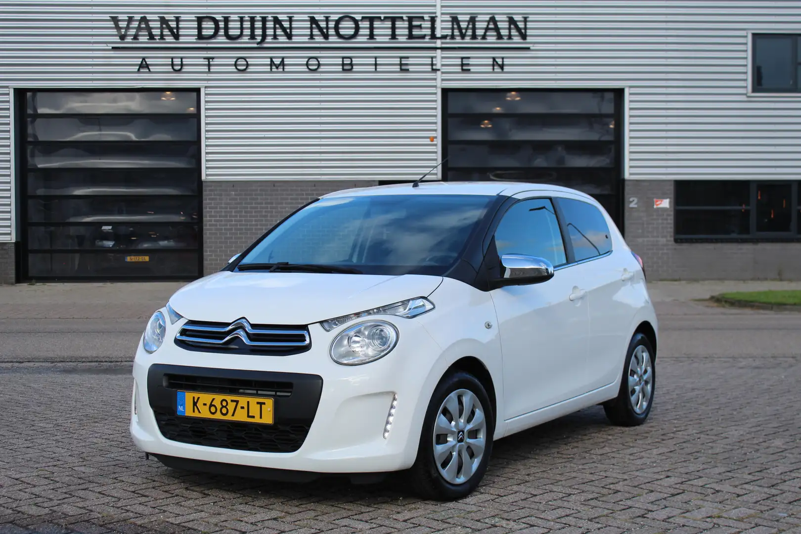Citroen C1 1.0 VTi Feel / Airco / 31DKM / N.A.P. Blanc - 1